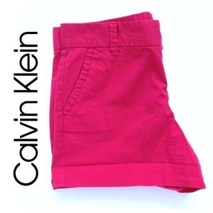Calvin Klein Jeans Magenta Shorts